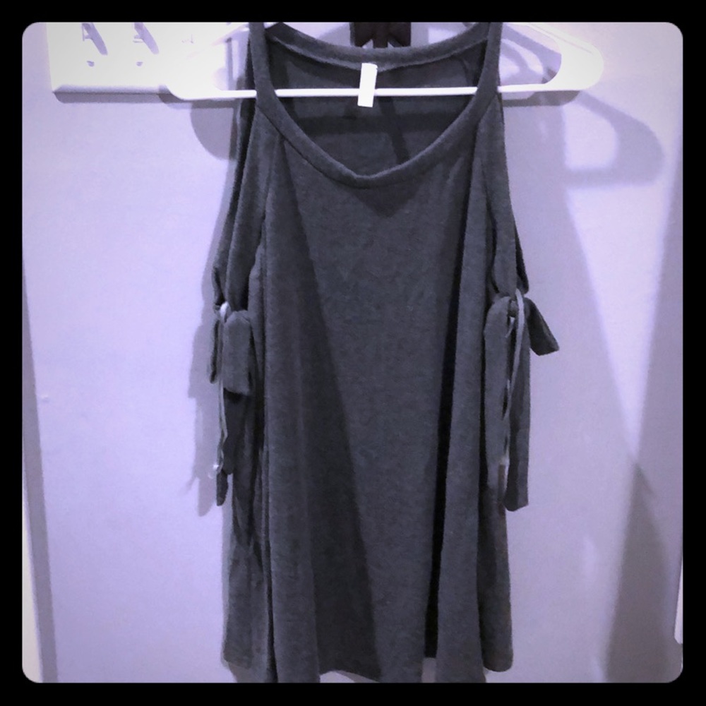 Pink Blush maternity cold shoulder